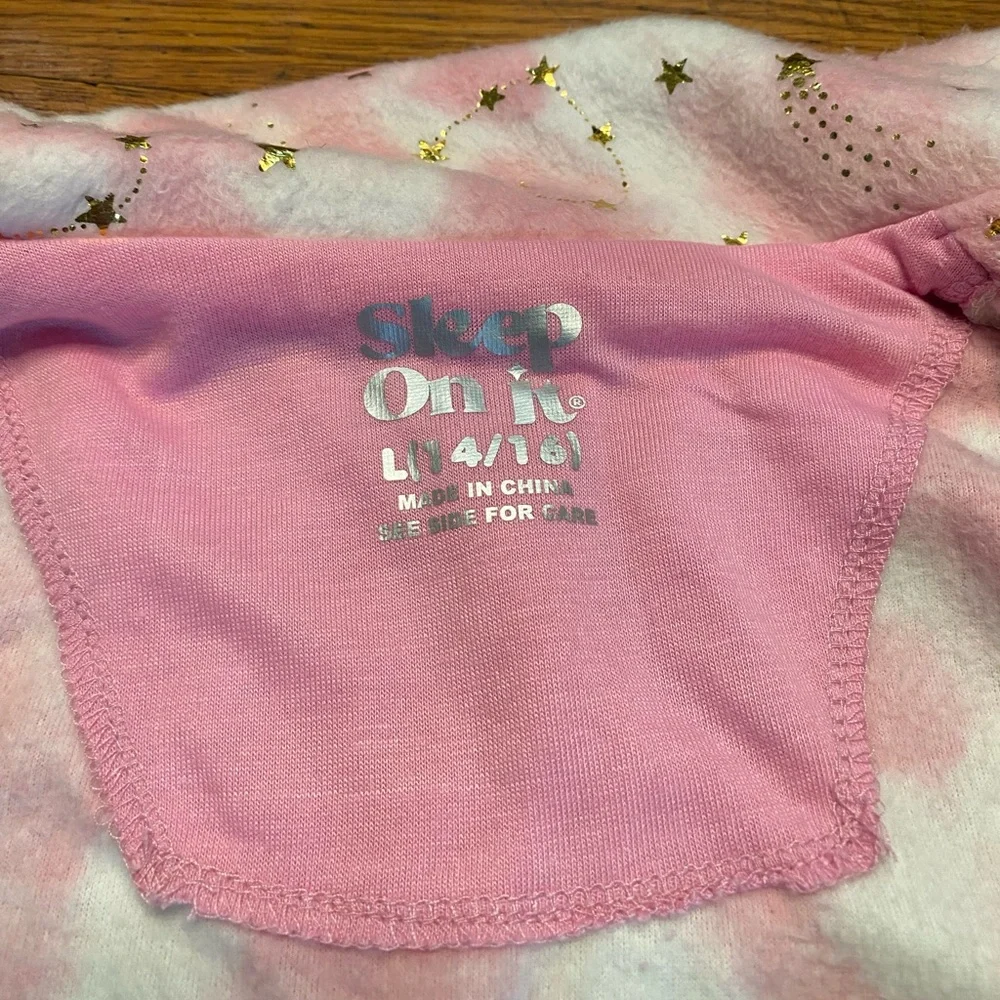 Sleep on it girls pajama top - size 14/16